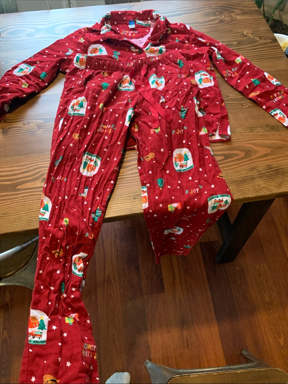 Women, Old Navy, country Christmas pajama set
